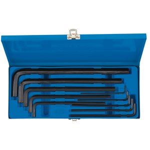 Draper MM EXTRA LONG HEX KEY SET 10PC 33895 Metric Pattern Hexagon Key Set (10 Piece)