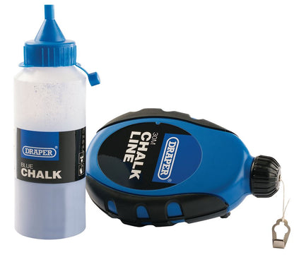 Draper CHALK LINE 30M C/W CHALK 75045 75045 Chalk Line, 30m