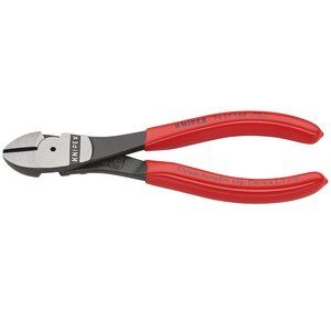 55522 KNIPEX KNIPEX 74 01 160 SB High Leverage Diagonal Cutter, 160mm Pliers Side Cutter Pliers Professional Trade DIY Workshop Garage Use
