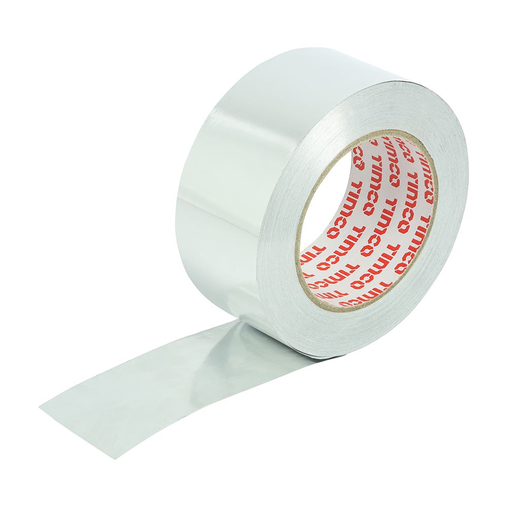 TIMCO Aluminium Foil Tape-Ext. Temp nan 45m x 50mm Pack 1.0