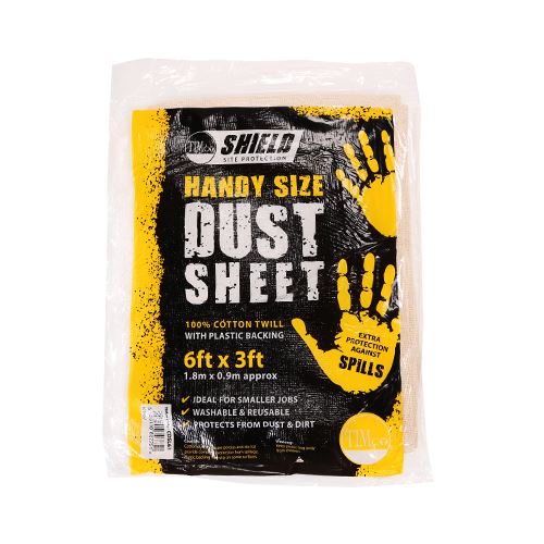 TIMCO Laminated Dust Sheet 6ft x 3ft Pack 1