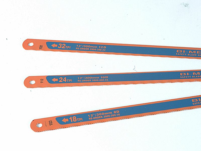 Bahco 3906-300-3P 3906 Sandflex Hacksaw Blades 300mm (12in)  (8, 24 & 32 TPI) (Pack 3)
