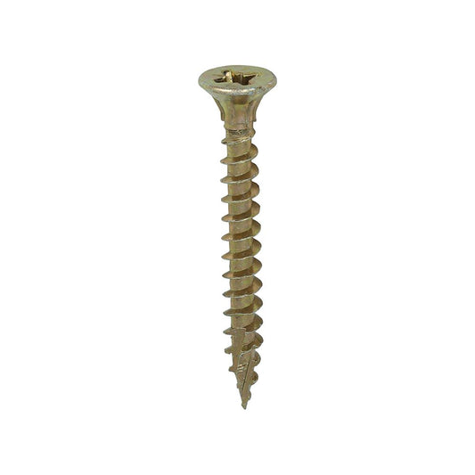 TIMCO C2 Strong-Fix PZ2 CSK ZYP 4.5 x 40 Gold Pack 200