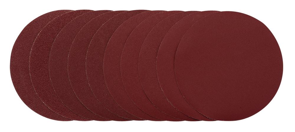 Draper 200MM SANDING DISC ASSRT GRIT 10364 Sanding Discs, 200mm