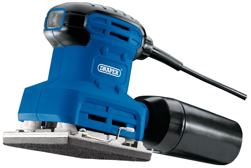 Draper DRAPER 220W 1/4 SHT SANDER 57691 57691 1/4 Sheet Sander, 220W