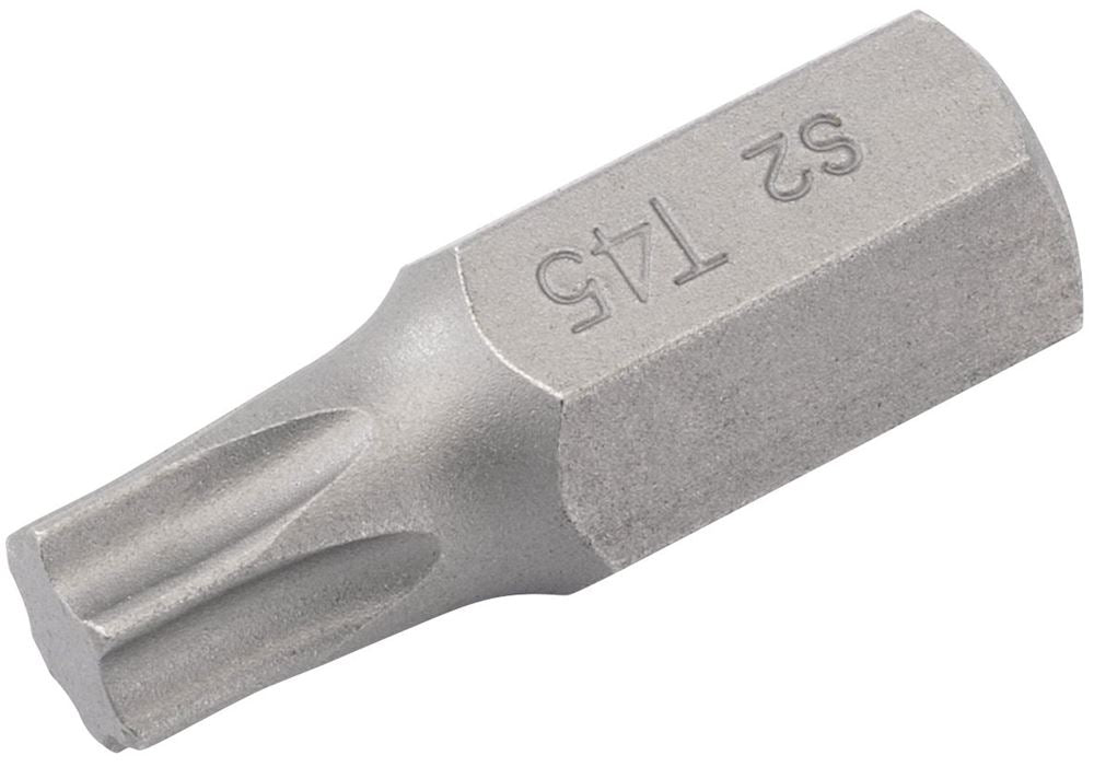 Draper DRAPER TX-STAR BIT T45 X 30MM 33354 Spare 10mm Hex. Insert Bits For Mechanic's Bit Sets