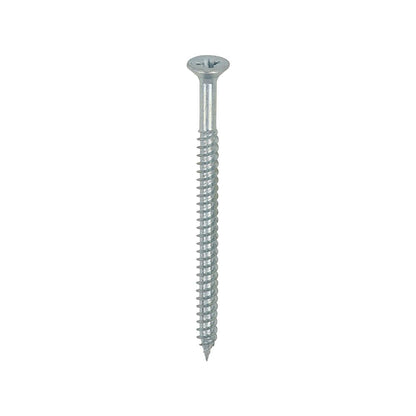 TIMCO Twin Woodscrew PZ2 CSK Zinc 8 x 2 1/2 Silver Pack 200