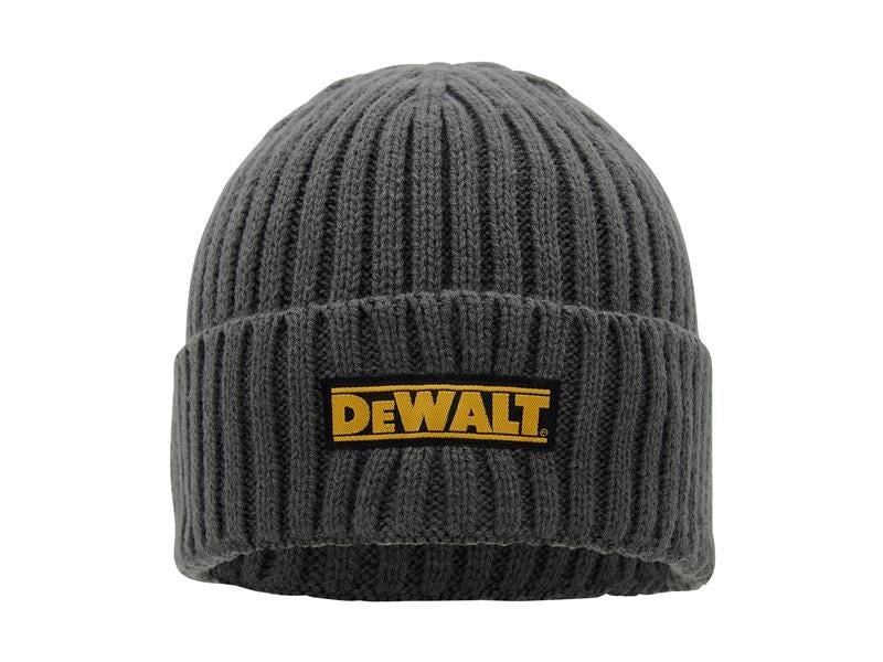 DeWalt Power Tools Indianapolis Grey Knitted Beanie Hat