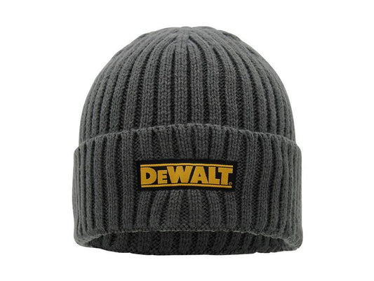 DeWalt Power Tools Indianapolis Grey Knitted Beanie Hat