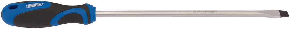 Draper 9.5X 250MM PLAIN SLOT S/DRIVER 48927 Soft Grip Plain Slot Screwdrivers