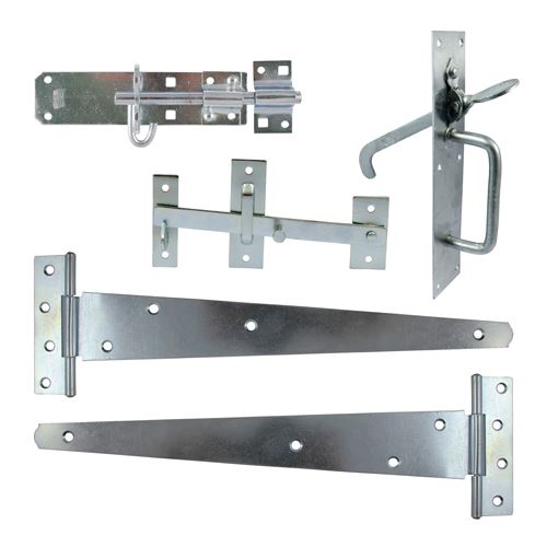 TIMCO Side Gate Kit Suffolk Zinc 18" Pack 1