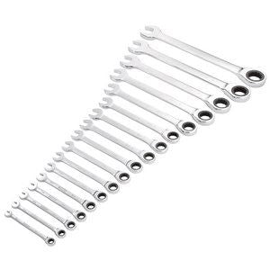 Draper 17PC RATCHETING SPANNER SET 27691 27691 HI-TORQÂ® Metric Ratchet Combination Spanner Set (17 Piece)