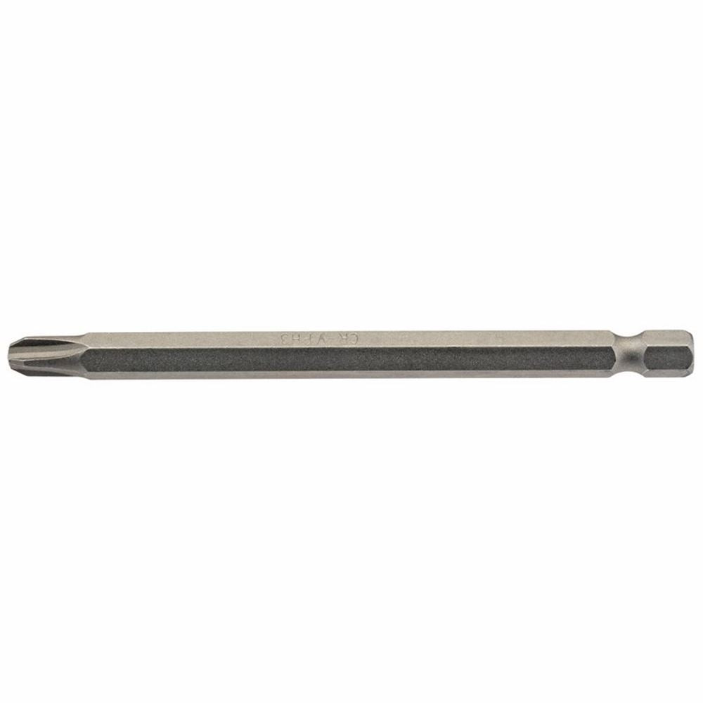 Draper 100MM NO3 C.SLOT S/D.BIT 64366 1/4" Hex. Cross Slot E Shank Insert Bits