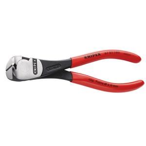 81709 KNIPEX KNIPEX 67 01 160 SBE High Leverage End Cutting Nippers, 160mm Professional Trade DIY Workshop Garage Use