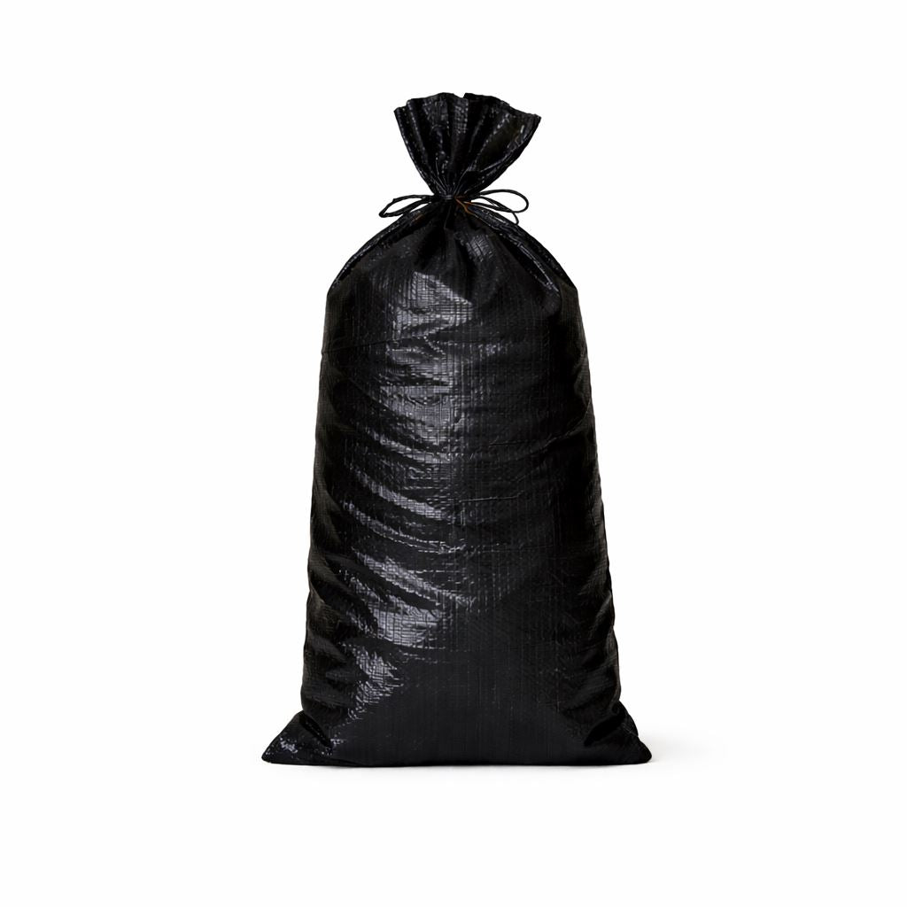 Yuzet Black Sandbag Polypropylene Woven UV Proof Rot Proof- Empty