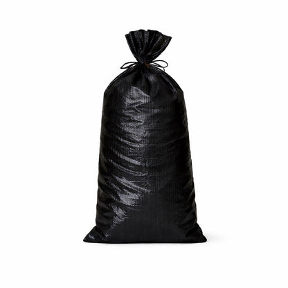 Yuzet Black Sandbag Polypropylene Woven UV Proof Rot Proof- Empty