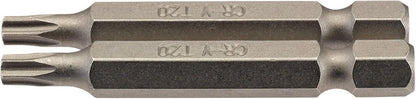 Draper 2PC 50MM T20 S/D BIT 66488 1/4" hex. Draper TX-STARÂ® E Shank Insert Bits