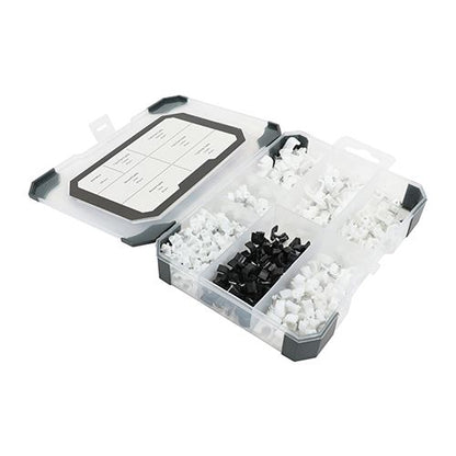 TIMCO Mix Cable Clips 290pcs Pack 1