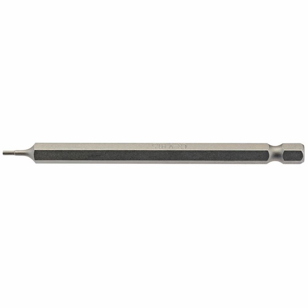 Draper 100MM 1.5MM HEX S/D.BIT 64369 1/4" hex. Hexagonal E Shank Insert Bits