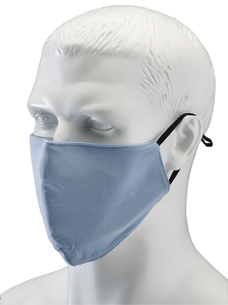 Draper LIGHT BLUE REUSABLE CLOTH MASK 94702 Fabric Reusable Face Masks