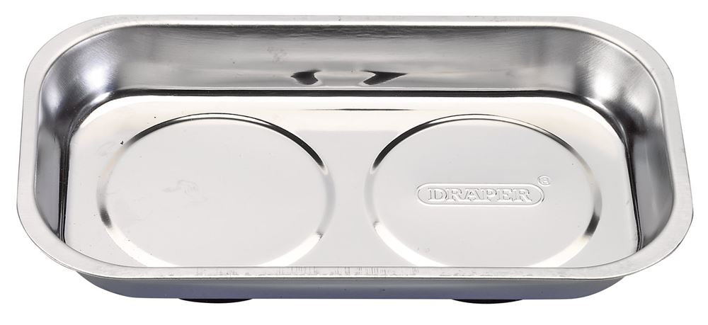 Draper 136X237X28MM S/S MAG TRAY 01095 Magnetic Parts Tray