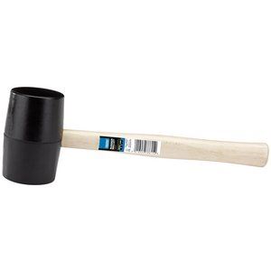 Draper RUBBER MALLET 800G 78615 Hardwood Shaft Rubber Mallets