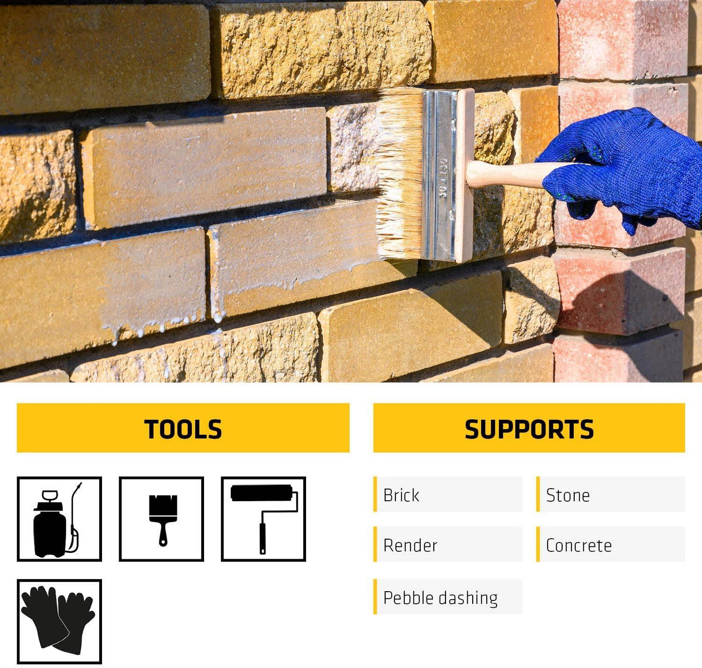 Sika 402 WaterSeal Masonry Water Repellent Sealer 5L Brick Stone Render