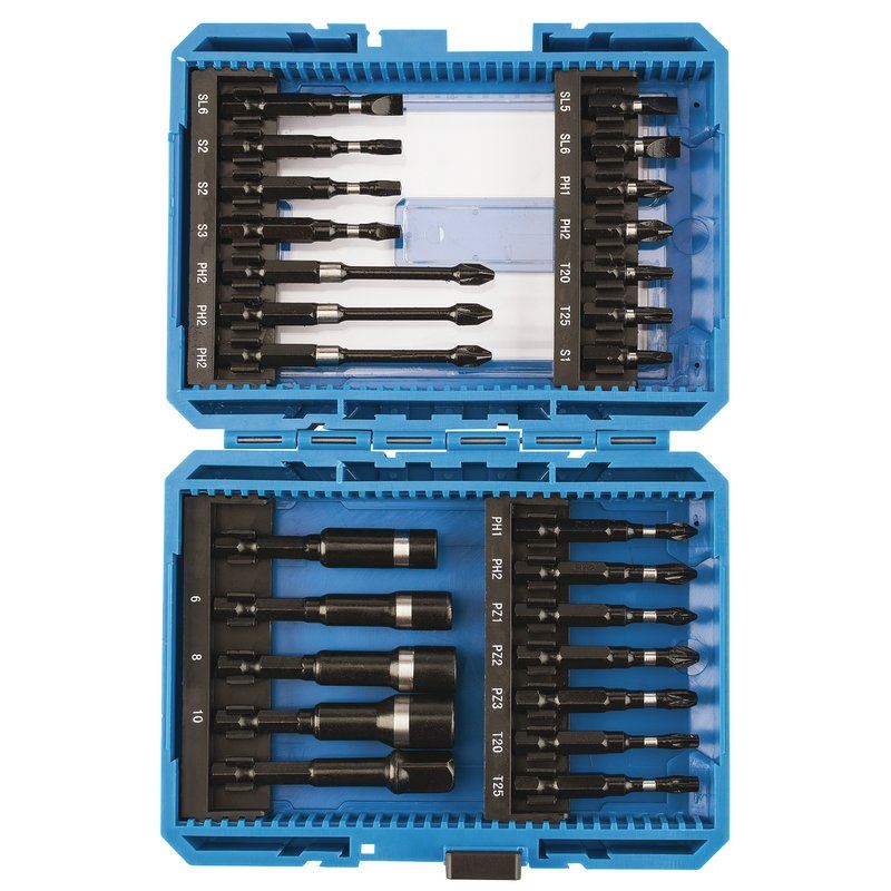 Draper 26PC IMP.S.DR&DRIVER SET 05732 Impact Screwdriver Bit Set (26 Piece)