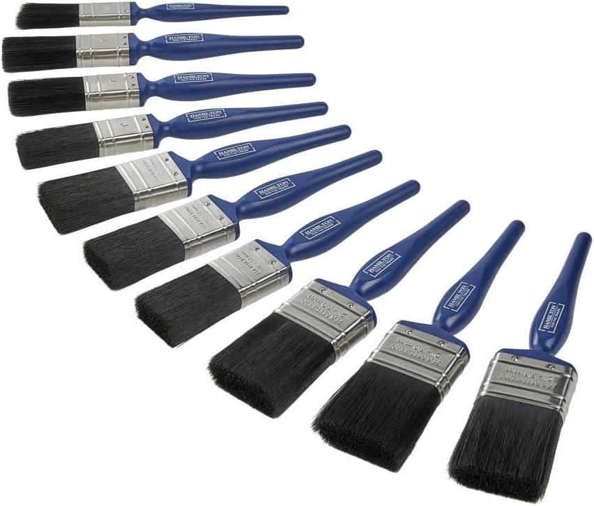 For The Trade Plastic Handle Flat Brush - 10 Pack | Decorating Tools, Paint Brushes, Rollers & Accessories