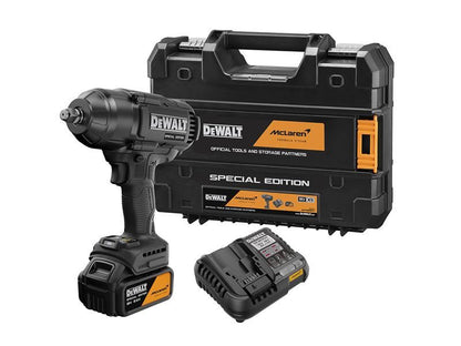 DeWalt McLaren 18V High Torque Impact Wrench 1/2in 1x5Ah Battery Kit