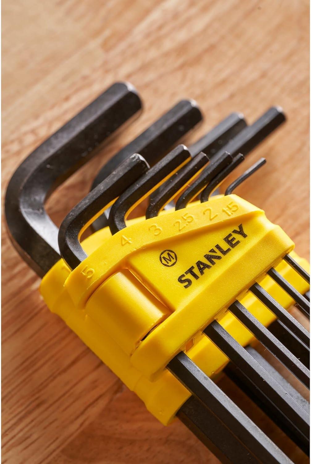 STANLEY? 0-69-253 Hexagon Key Set, 10 Piece (1.5-10mm)