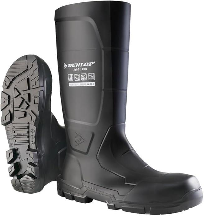 Dunlop Acifort Heavy Duty Full Safety Wellington Boots – Waterproof Protective Work Safety Wellies