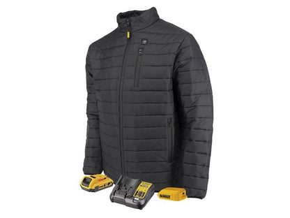 DeWalt Power Tools DCHJ093 Heated Lightweight Puffer Jacket - M + 1 x 18V 2.0Ah Li-ion