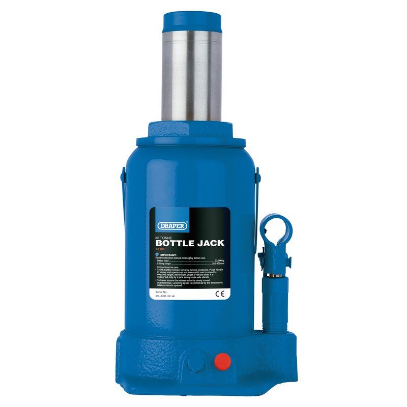 Draper 50 TONNE BOTTLE JACK 13105 Hydraulic Bottle Jacks