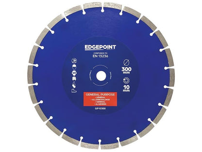 EdgePoint EDGDBGP10300 GP10300 General-Purpose Diamond Blade 300mm