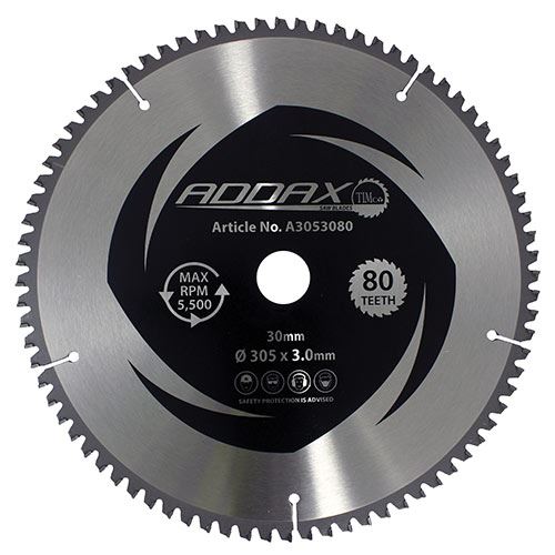 TIMCO TCT -5 Degree Sawblade 305 x 30 x 80T Pack 1