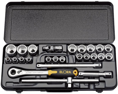 Draper 1/2SQ DRIVE SOCKET SET MM 50648 1/2 Sq. Dr. Metric Socket Set (25 Piece)