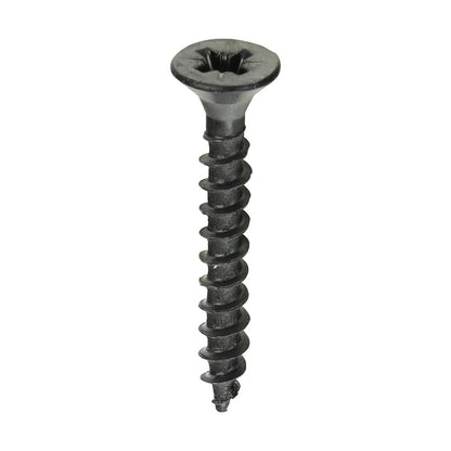 TIMCO Chipboard Screw PZ2 CSK Black 4.0 x 30 Black Pack 25