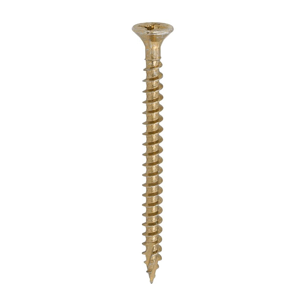 TIMCO C2 Strong-Fix PZ3 CSK ZYP 6.0 x 80 Gold Pack 200