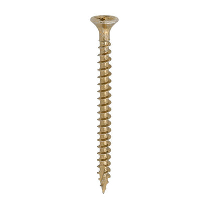 TIMCO C2 Strong-Fix PZ3 CSK ZYP 6.0 x 80 Gold Pack 200