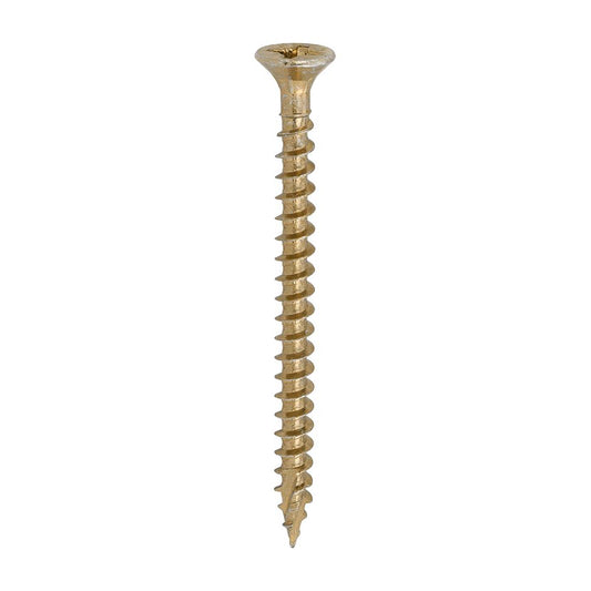 TIMCO C2 Strong-Fix PZ3 CSK ZYP 6.0 x 80 Gold Pack 200