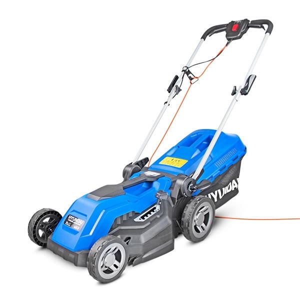Hyundai HYM3800E Electric Lawn Mower 1600W 230V 240V 38cm Corded Mulching Garden Mower Garden Grass Cutting