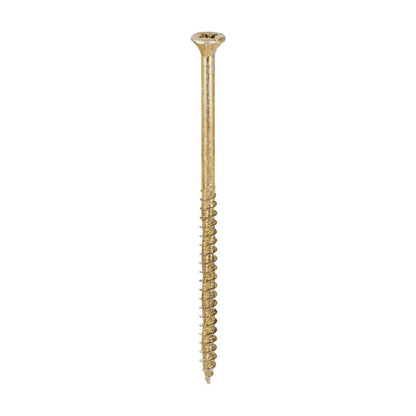 TIMCO Velocity Screw PZ3 CSK ZYP 6.0 x 120 Gold Pack 100