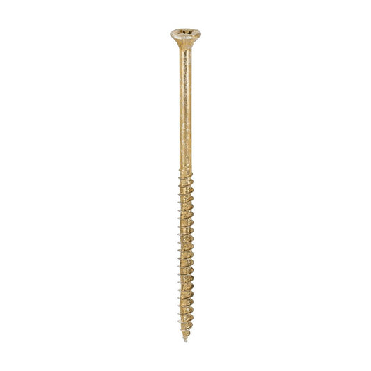 TIMCO Velocity Screw PZ3 CSK ZYP 6.0 x 120 Gold Pack 100