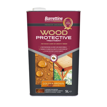 Barrettine Wood Protective Treatment Shed Fence Timber Wood Stain All Colours