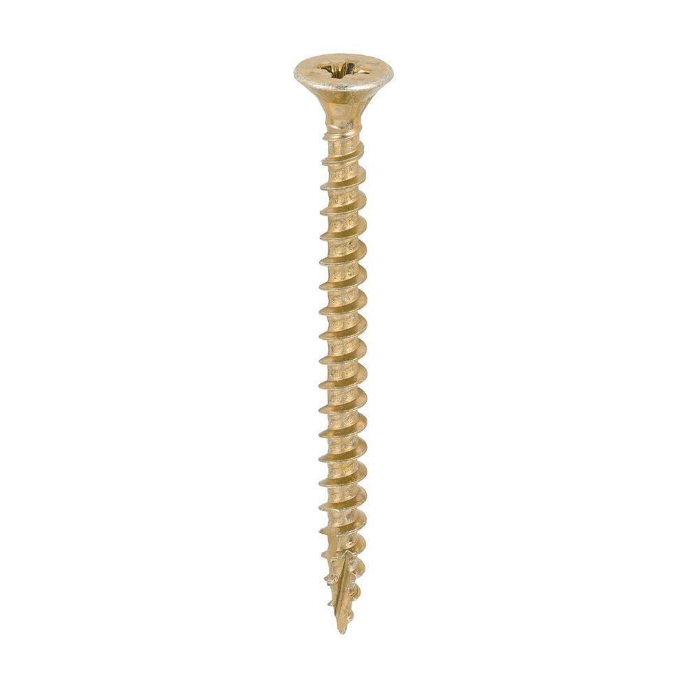 TIMCO C2 Strong-Fix PZ2 CSK ZYP 5.0 x 60 Gold Pack 200
