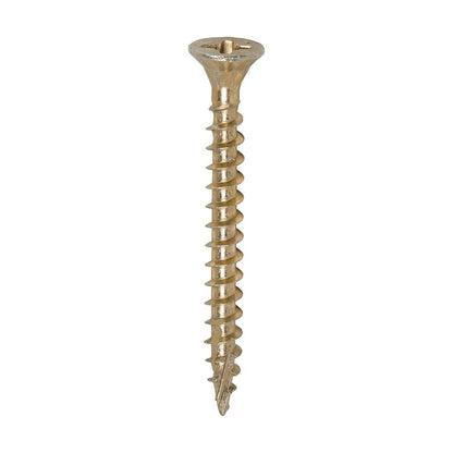 TIMCO C2 Strong-Fix PZ2 CSK ZYP 4.0 x 40 Gold Pack 1200
