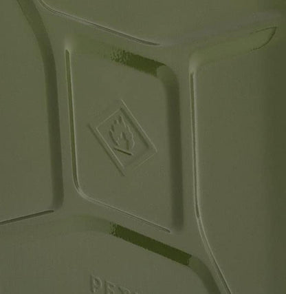 Draper 20L Fuel Can Steel Jerry Can Green Black Red Petrol Diesel Storage