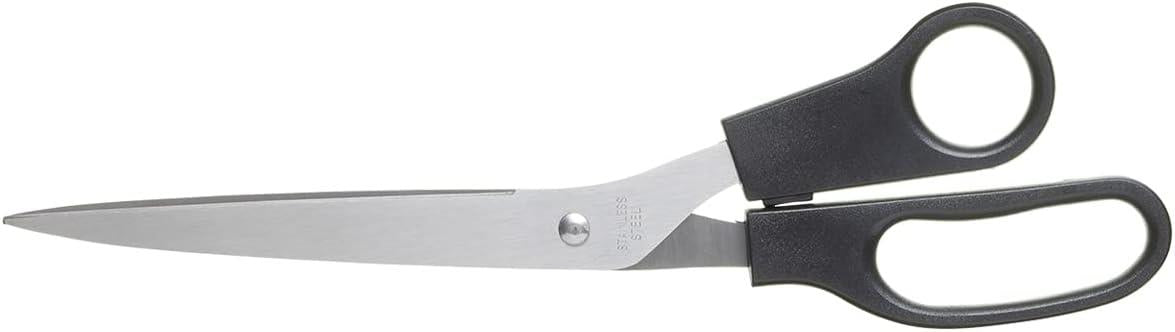 Fit For The Job 10 Inch Stainless Steel General Purpose Scissors with Plastic Handle for Decorating, Wallpaper and Everyday Cutting
