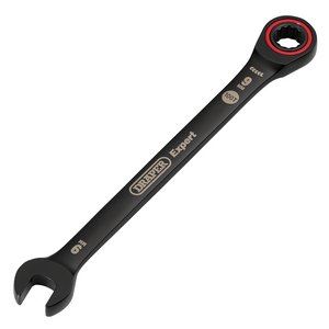 Draper 9.0MM RATCHETING SPANNER 03880 HI-TORQÂ® Metric Ratchet Combination Spanners, Black